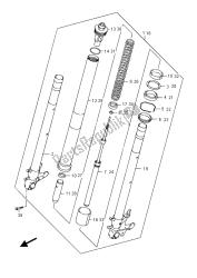 ammortizzatore forcella anteriore