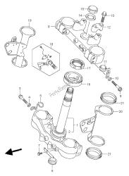 support de fourche avant