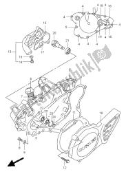 CRANKCASE COVER & WATER PUMP