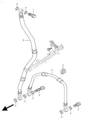 flexible de frein avant