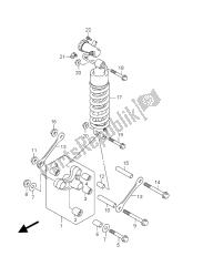 REAR CUSHION LEVER (DL650A)