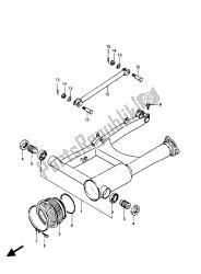 bras oscillant arrière