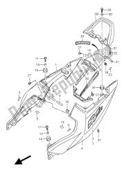 cubierta trasera del asiento (sv1000-u1-u2)