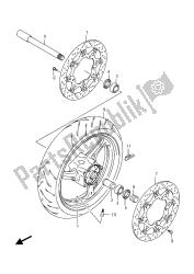 roda dianteira (gsr750)