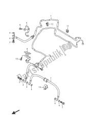 mangueira do freio dianteiro (gsx-r1000a)
