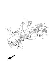 bras oscillant arrière