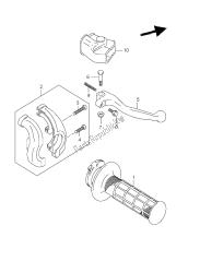 RIGHT HANDLE LEVER (E1)