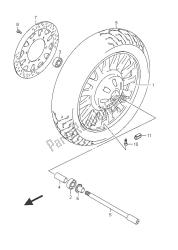 roue avant (vl800cue e19)