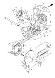 roue arrière (vl800ue e19)