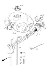 réservoir de carburant (gsr750 e24)