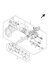 pinza posteriore (gsx650f e21)