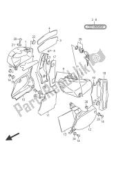 couvercle du cadre (vl800c e19)