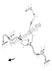 flexible de frein avant