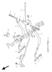 przewód przedniego hamulca (gsf1200sa)