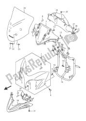 cuerpo de capota (dl650xaue)