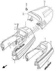 SEAT TAIL COVER (RG250-F)