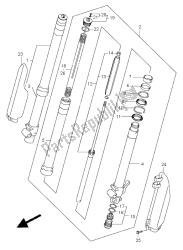 ammortizzatore forcella anteriore