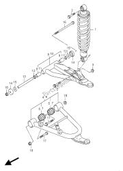 braccio di sospensione anteriore