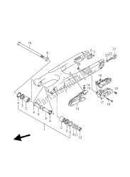 bras oscillant arrière