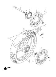 FRONT WHEEL (DL650A)