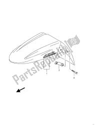 garde-boue avant (gsf650ua)