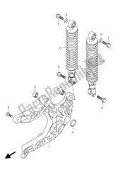 bras oscillant arrière