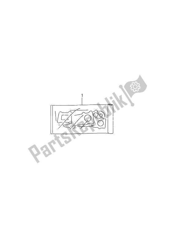 All parts for the Gasket Set of the Suzuki RM Z 250 2012