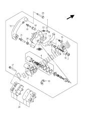 pinza trasera (an650 e19)