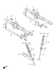 CAM SHAFT & VALVE