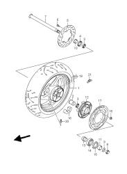 roda traseira (gsr600-u)