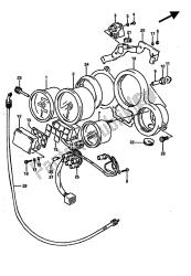 compteur de vitesse et tachymètre