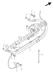 REAR BRAKE HOSE (GSF1200SA)