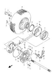 RH REAR WHEEL (LT-A400FZ)