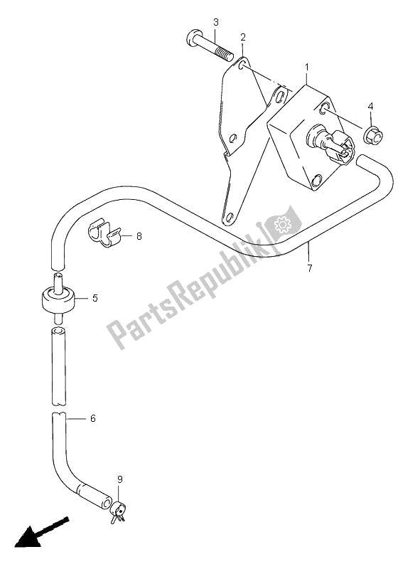 Todas las partes para Sensor De Impulso de Suzuki VS 1400 Intruder 1997