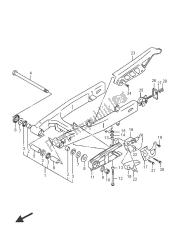 bras oscillant arrière