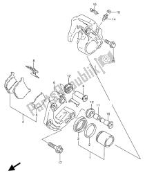 pinza delantera