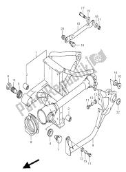 bras oscillant arrière