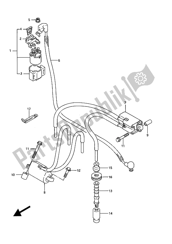 Wszystkie części do Elektryczny Suzuki GSX R 750W 1994