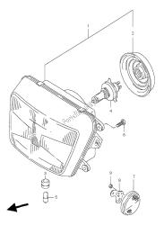 linterna frontal (gsf600s-su)