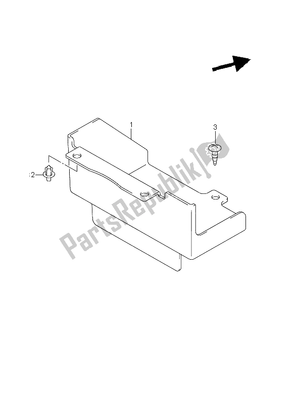 All parts for the Hydraulic Unit (dl650 E24) of the Suzuki DL 650A V Strom 2011