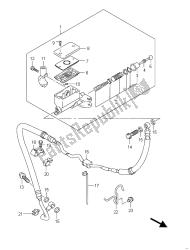 Hoofdkoppelingscilinder (GSF650S)