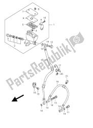 flexible de frein avant