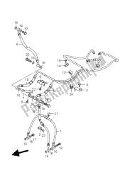 flexible de frein avant (gsf650a-ua-sa-sua)