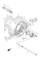 REAR WHEEL (AN650 E19)