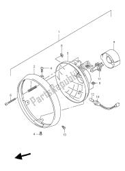 lampe frontale (sv650-u)