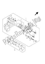 pinza posteriore (gsx650fa e21)