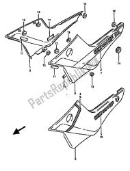 FRAME COVER (GSX550EF)