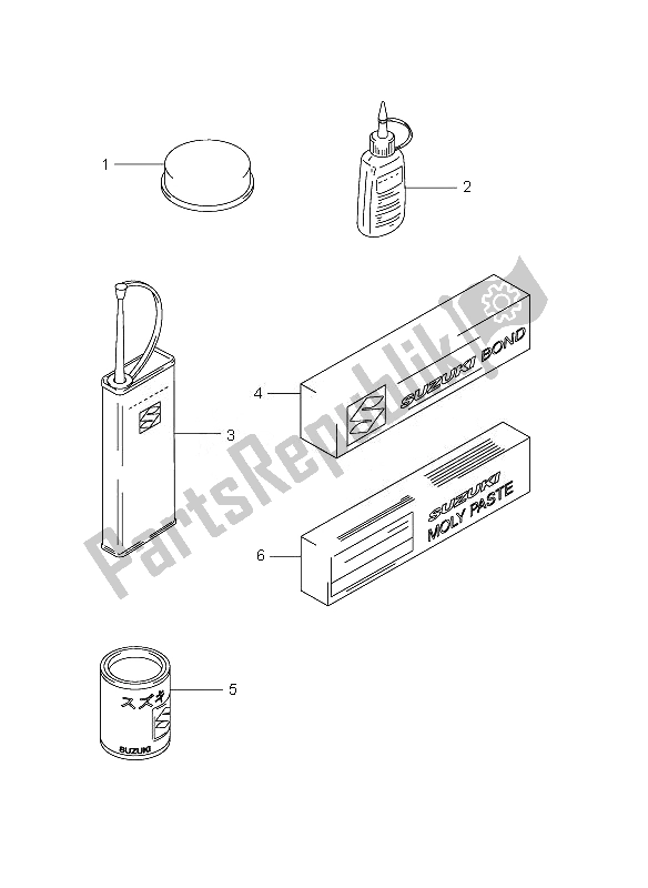 Tutte le parti per il Opzionale del Suzuki GSX 650 FA 2010