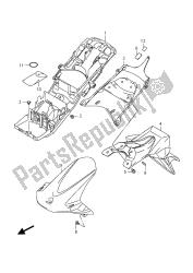 pára-choque traseiro (gsx-r750)