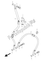 flexible de frein avant